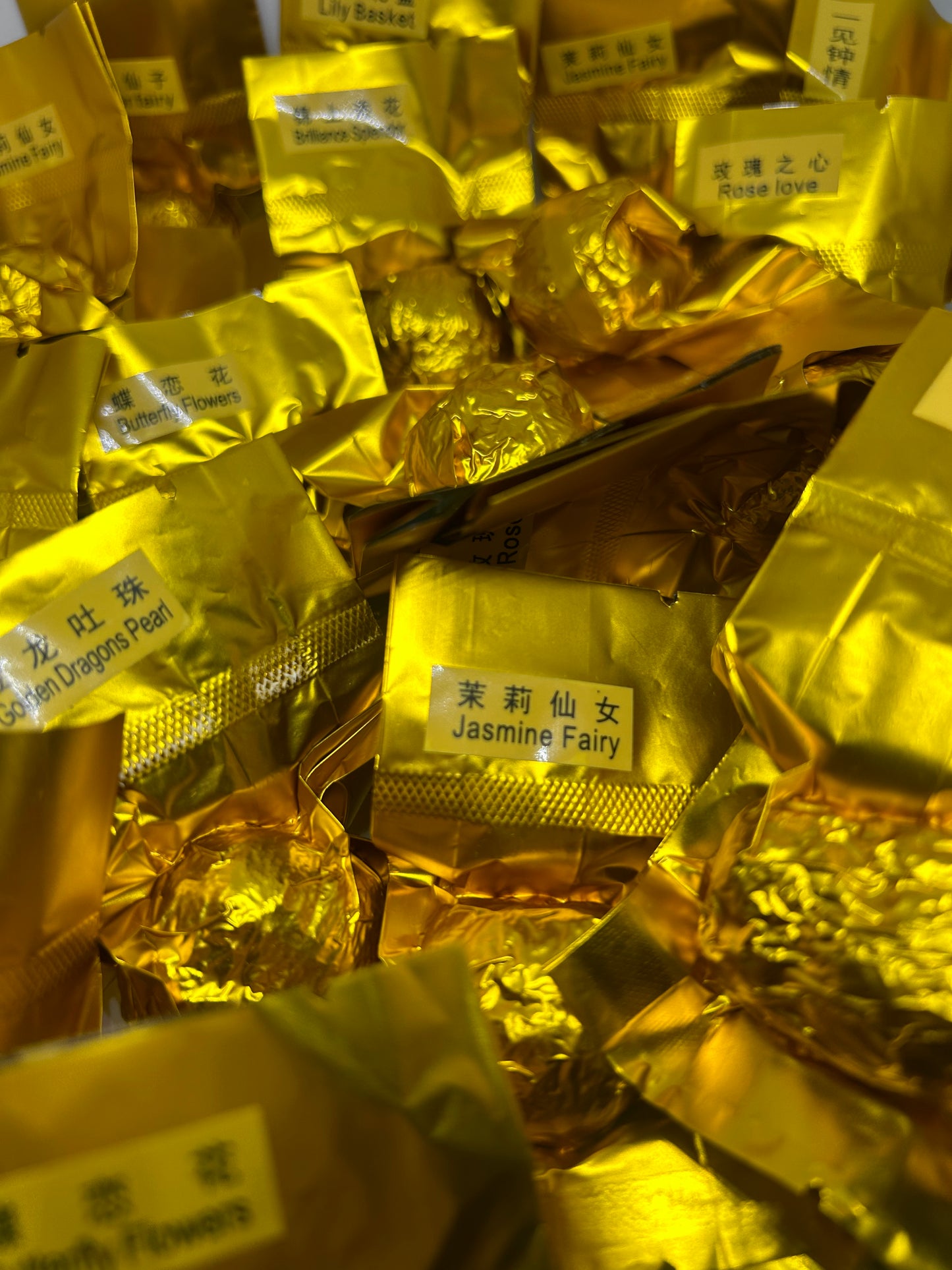 Premium Blooming Tea Balls - 99g Bag, Freshly Air-Shipped for Elegant Tea Moment