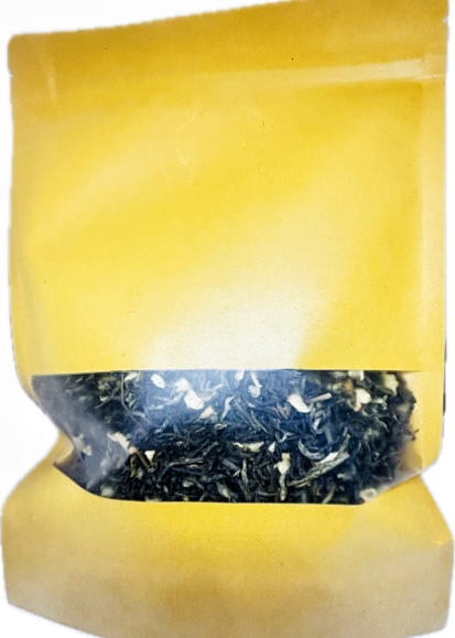 Premium Jasmine Tea Leaves - 100g Bag, Aromatic & Refreshing Loose Leaf Tea