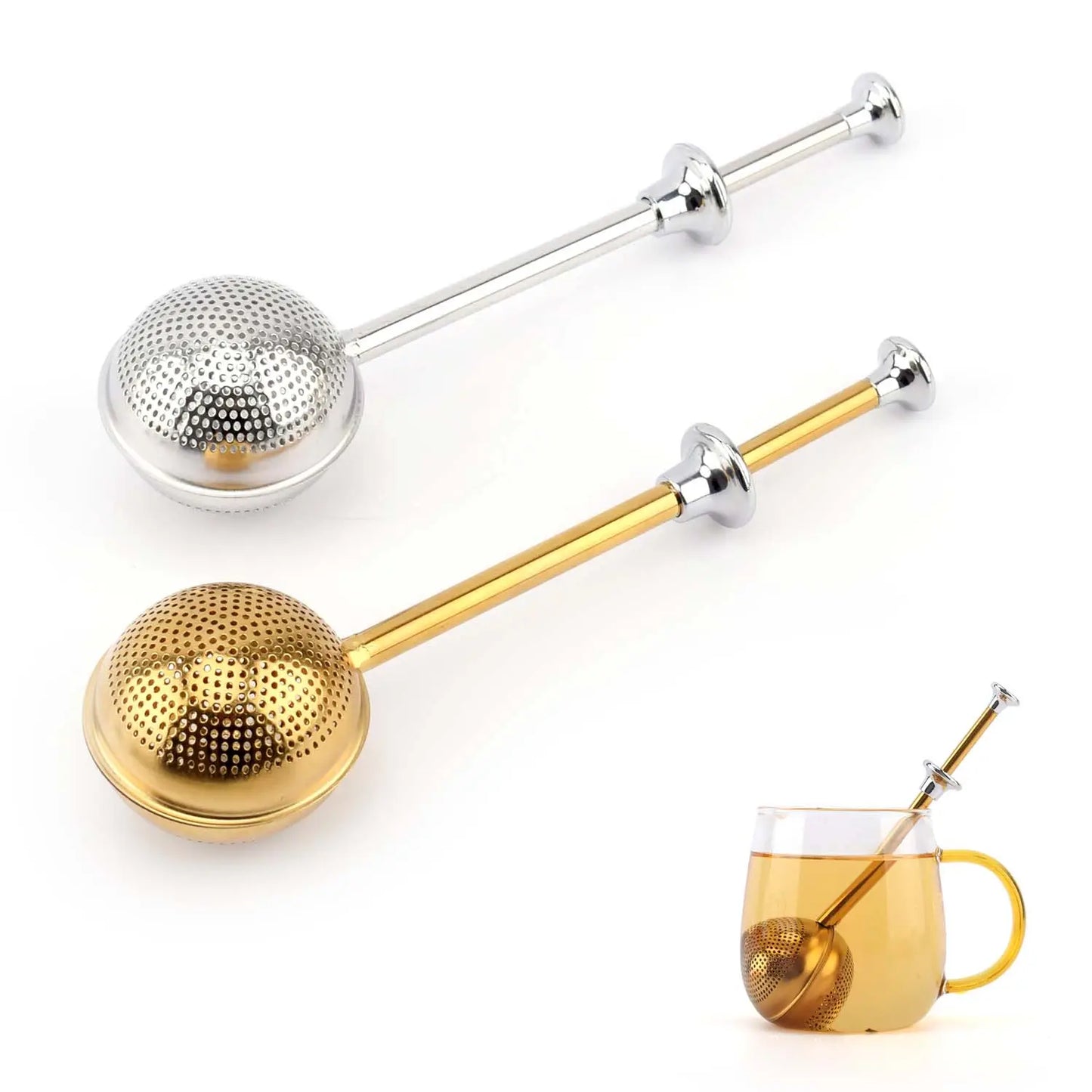 ZenBa Stainless Steel Tea Infuser Ball for Loose Leaf Tea