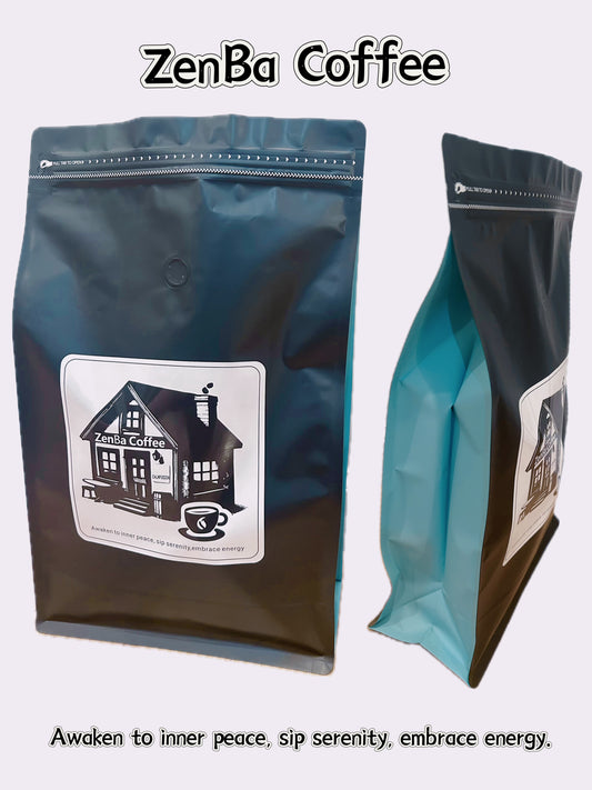 Premium Dark Roast Ground Espresso Coffee 5lb Bulk Bag - Freshly Ground Robusta